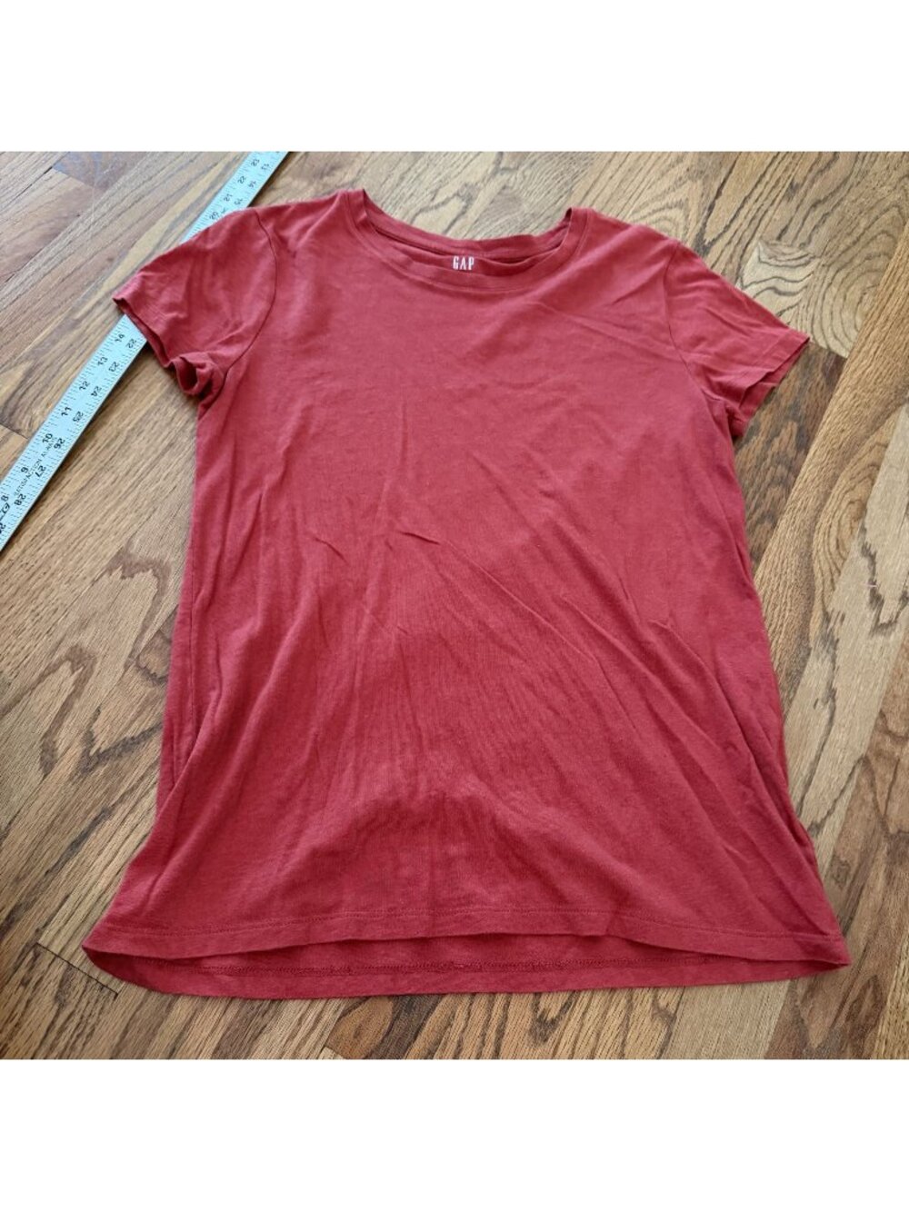 GAP WOMENS BURNT ORANGE MEDIUM FAVORITE T